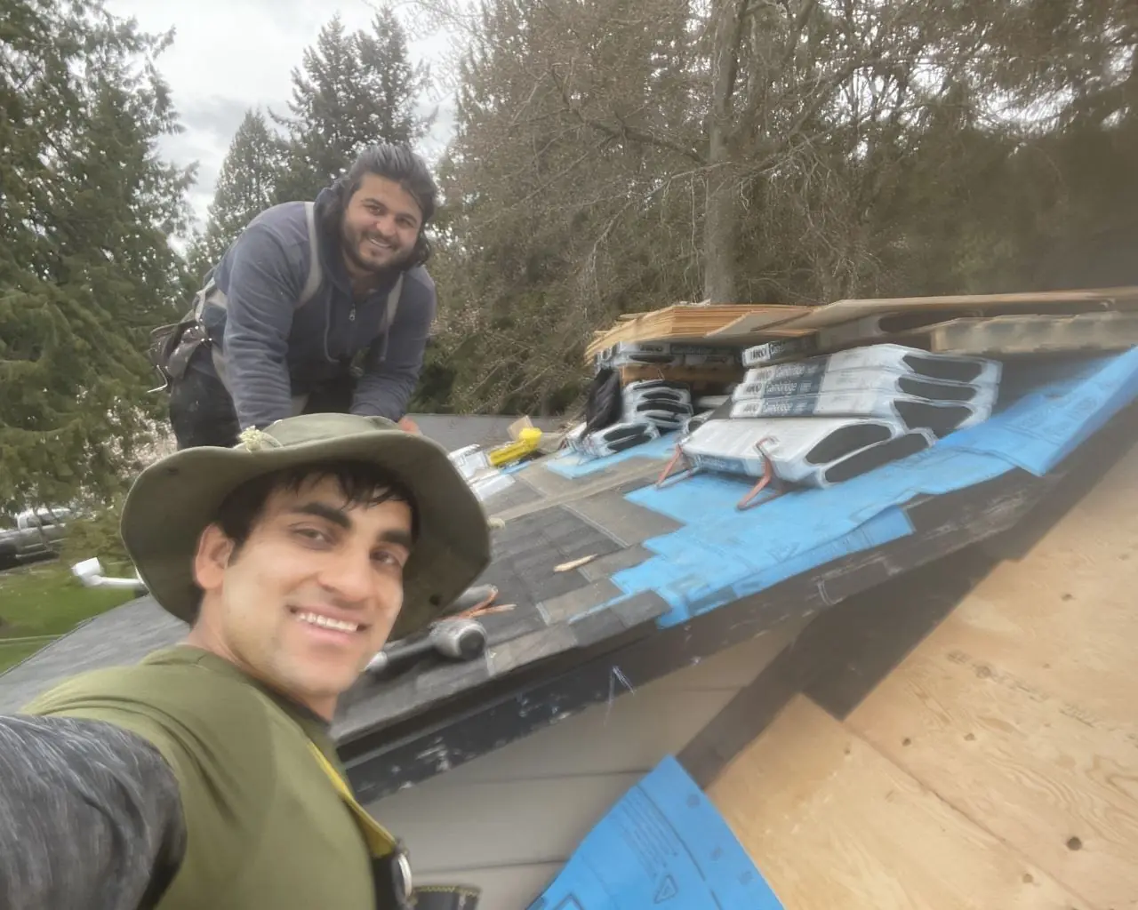 Roofing and gutter work in Coquitlam, BC