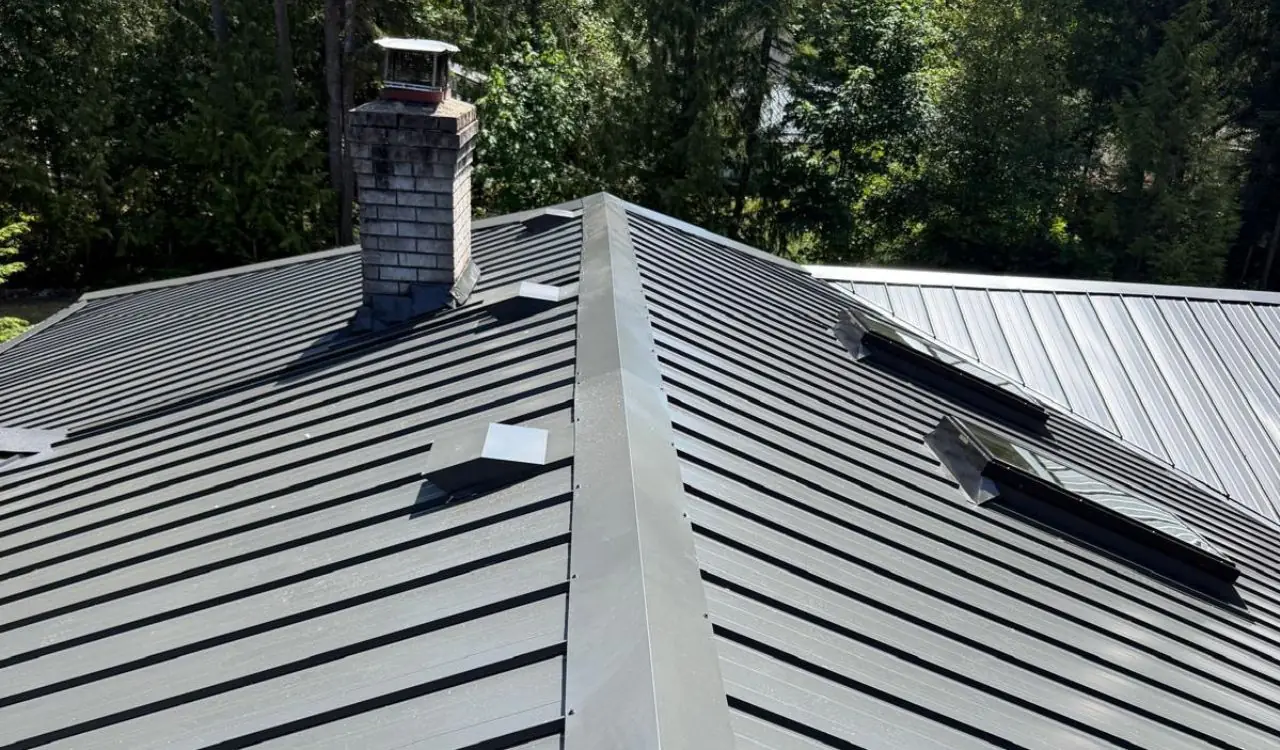 New roof installation project by Scarlet Roofing & Gutters